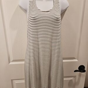 Striped Sleeveless Dress